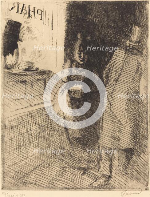 Prostitution (La Prostitution), c. 1886. Creator: Paul Albert Besnard.