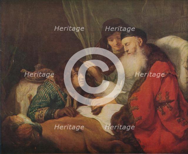 'Isaac Blessing Jacob', c1638, (1914). Creator: Govaert Flinck.