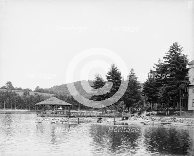 Pine Grove Springs Hotel, Lake Spofford, N.H., between 1900 and 1910. Creator: Unknown.