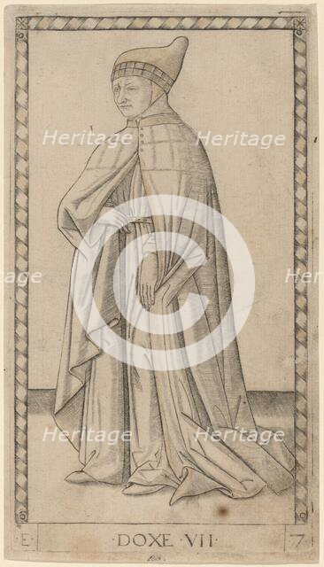 Doxe (Doge), c. 1465. Creator: Master of the E-Series Tarocchi.