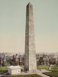 The Bunker Hill Monument, c1900. Creator: Unknown.
