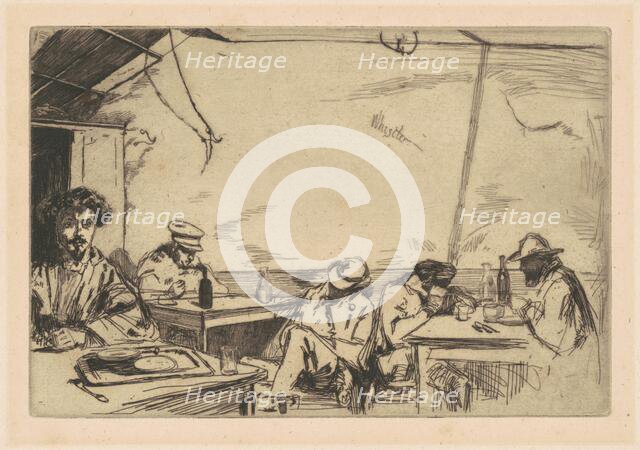 Soupe à Trois Sous, 1859. Creator: James Abbott McNeill Whistler.