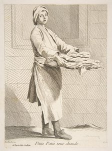 Pastry Seller, 1738. Creator: Caylus, Anne-Claude-Philippe de.