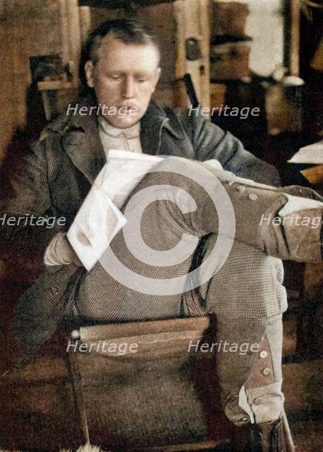 'Fridtjof Nansen after his wash and brush up', 1896 (1899).  Creator: Frederick George Jackson.