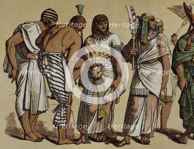 High Priest dressed with lion skin, New Kingdom, Egypt. Creator: Unknown.