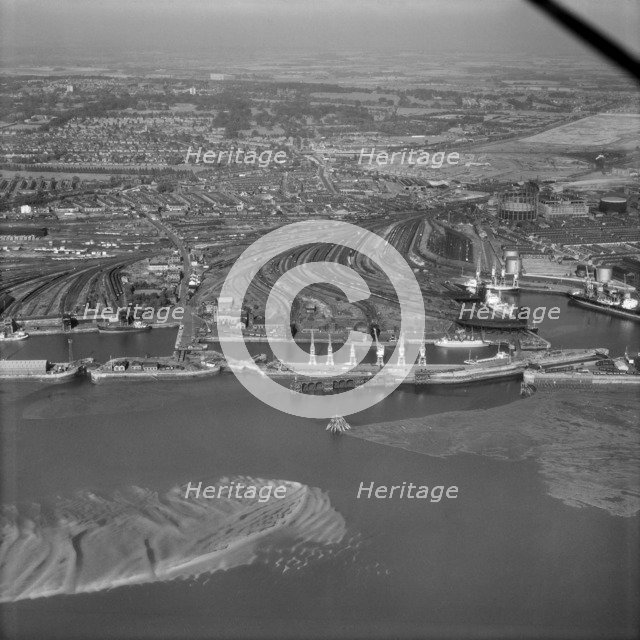 Garston, Liverpool, Merseyside, 1963. Artist: Aerofilms.