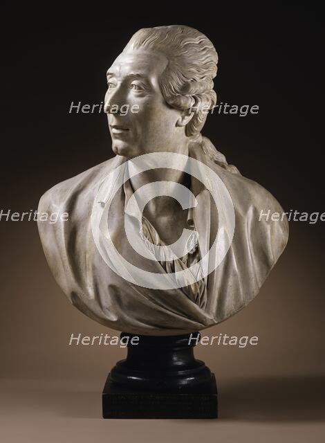 Portrait of a Man, 1791. Creator: Augustin Pajou.