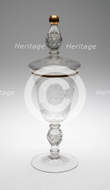 Covered Goblet (Pokal), Germany, 1715/25. Creator: Unknown.