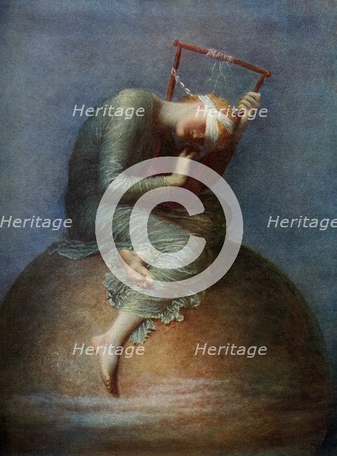 'Hope', 1886, (1912).Artist: George Frederick Watts