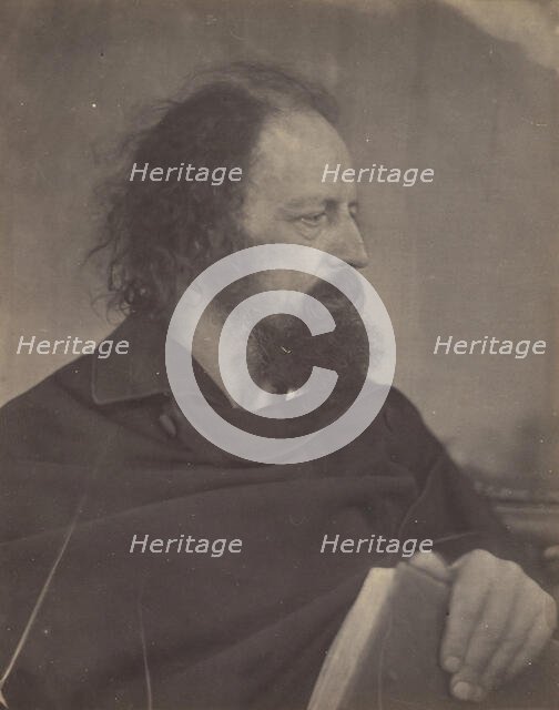 Alfred, Lord Tennyson, 1865. Creator: Julia Margaret Cameron.