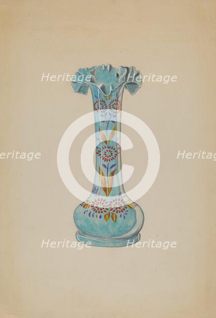 Vase, c. 1936. Creator: Dorothy Posten.