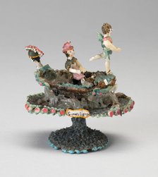 Boat of Love, France, Early 19th century. Creator: Verres de Nevers.