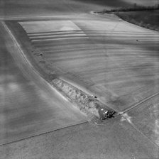 West Kennet Long Barrow, Witshire, c1950s(?). Artist: Unknown.