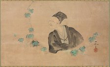 Portrait of Basho, 1700s. Creator: Ichijun (Japanese, active 1700s).