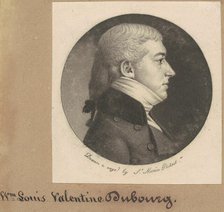 Pierre François DuBourg, 1800. Creator: Charles Balthazar Julien Févret de Saint-Mémin.
