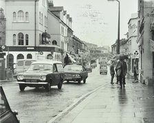 General view of Hoe Street, Walthamstow, London, 1972. Creator: Unknown.