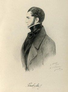 'Pembroke', 1841. Creator: Richard James Lane.