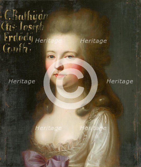 Portrait of Countess Batthyány, 1770-1780. Creator: Unknown.