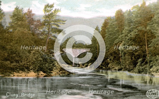 Bridge of Cluny, near Pitlochry, Perthshire, Scotland, early 20th century. Artist: Unknown
