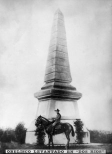 Obelisk of Two Rivers, (1895), 1920s. Artist: Unknown