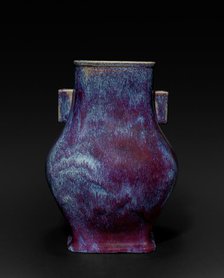 Flambé Vase, Qing dynasty (1644-1912). Creator: Unknown.