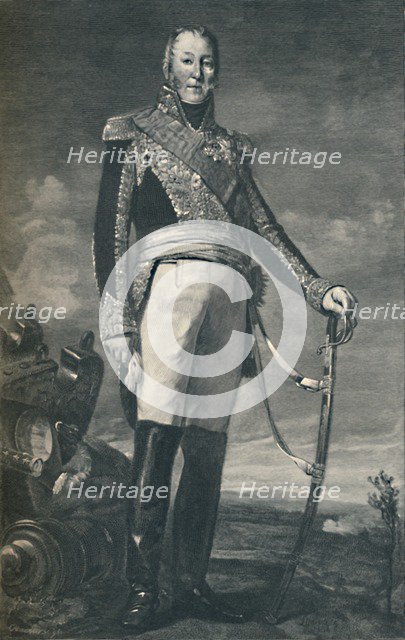 'Marshal Édouard-Adolphe-Casimir-Joseph Mortier, Duke of Treviso', c1810, (1896). Artist: Ernst Heinemann.