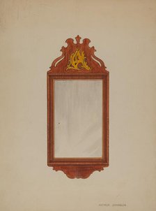 Mirror, c. 1936. Creator: Arthur Johnson.