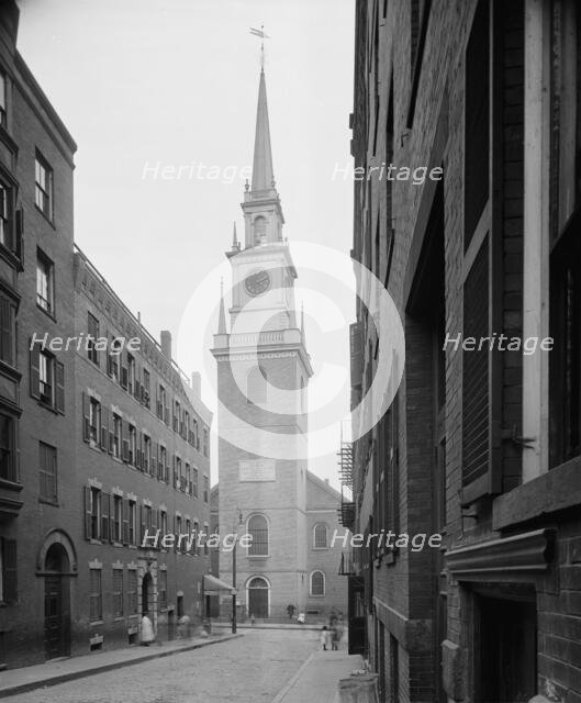 Christ Church (Old North), Boston, Mass., c.between 1910 and 1920. Creator: Unknown.