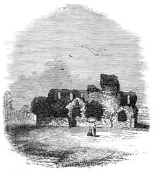 Ruins of the Convent of Franciscan Friars, at Dunwich, 1850. Creator: Unknown.