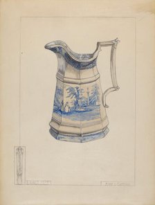 Syrup Pitcher, c. 1936. Creator: John Cutting.