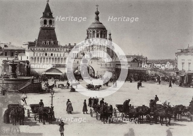 Lubyanka Square, Moscow, Russia, 1902. Artist: Otto Kirchner