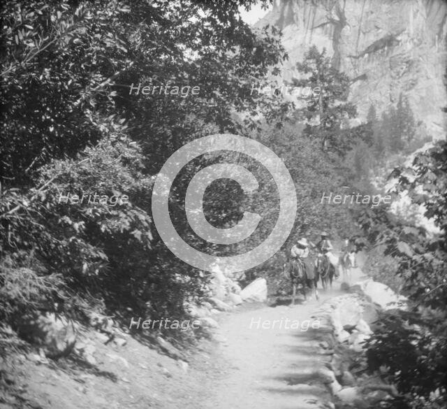 Travel views of Yosemite National Park, between 1903 and 1906. Creator: Arnold Genthe.
