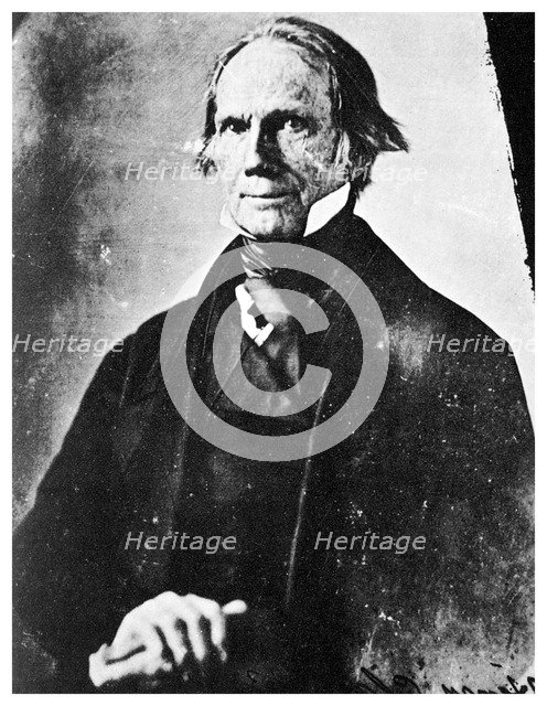 Henry Clay, American statesman, 1850 (1955). Artist: Unknown