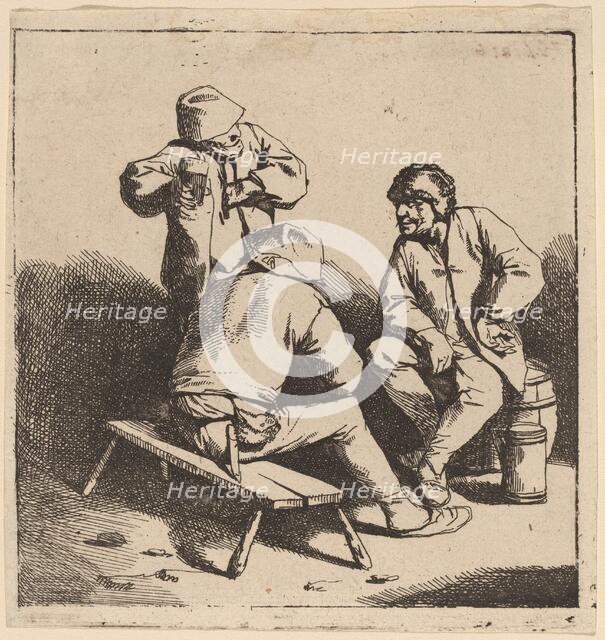 The Three Drinkers. Creator: Cornelis Bega.