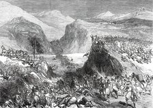 The War in Herzegovina: Fight on the Gatschko, near Lipnik...1876. Creator: Unknown.