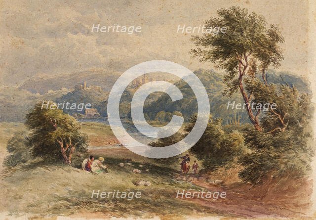 Goodrich Court and Castle, 1835-36. Creator: Unknown.