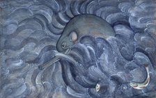 Aquatic beast, 1590. Creator: Sarwan.