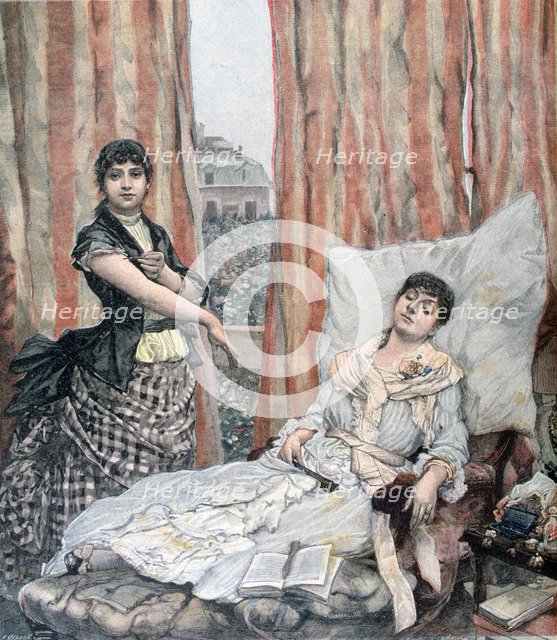 'Morphiamania', 1891. Artist: Henri Meyer