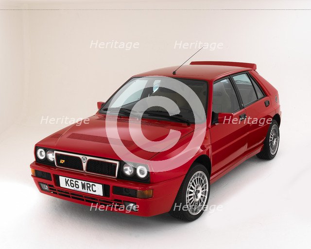 1993 Lancia Delta Integrale Artist: Unknown.