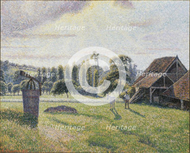 La Briqueterie Delafolie à Éragny, 1886-1887.