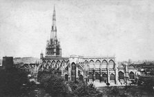 St Mary Redcliffe Church, Bristol, early 20th century. Artist: Unknown
