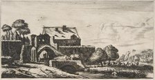 A Water-mill near Saint-Denis, 1850. Creator: Charles Meryon.