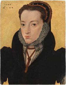 Portrait of Mary, Queen of Scots (1542-1587), 1567. Creator: Derickson, Arnold (active 1567-1569).