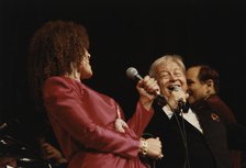 Mel Torme, Cleo Laine, Barbican, London, 1991. Creator: Brian Foskett.