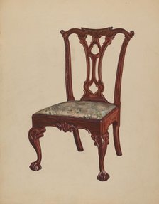 Chair 1935/1942. Creator: Unknown.