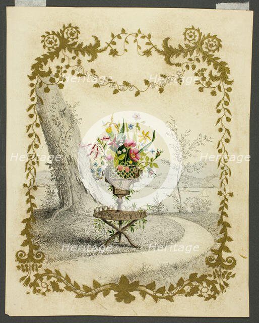 Nature's Gems, c.1844. Creator: Edwin Whitefield.