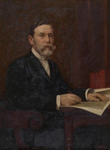 The Architect Leonard Blomme, 1901. Creator: Gustave Vanaise.