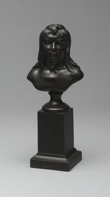 Bust of an American Indian, Modeled 1848/49, cast 1849. Creator: Henry Kirke Brown.