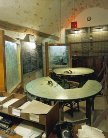 Anti-aircraft Control Room in Hellfire Corner, Dover Castle, Kent, 2001. Artist: Unknown