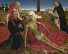 Pietà, ca 1465. Artist: Weyden, Rogier van der, (Workshop)  